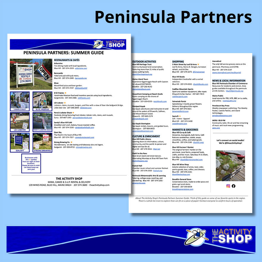 The Activity Shop Peninsula Partners